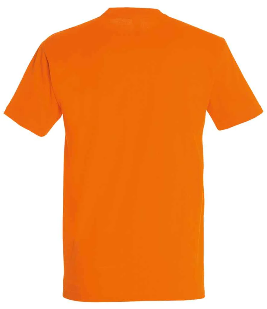 SOL'S Imperial Heavy T-Shirt Orange - Image 3
