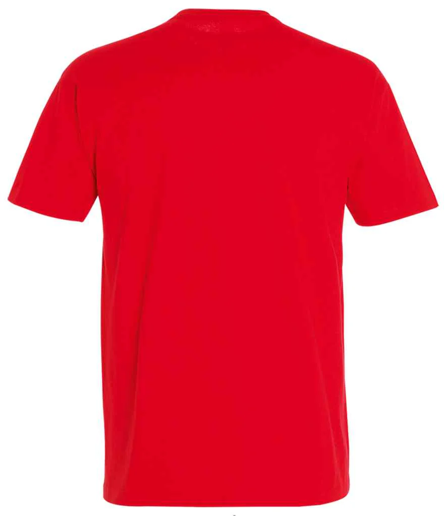 SOL'S Imperial Heavy T-Shirt Red - Image 3