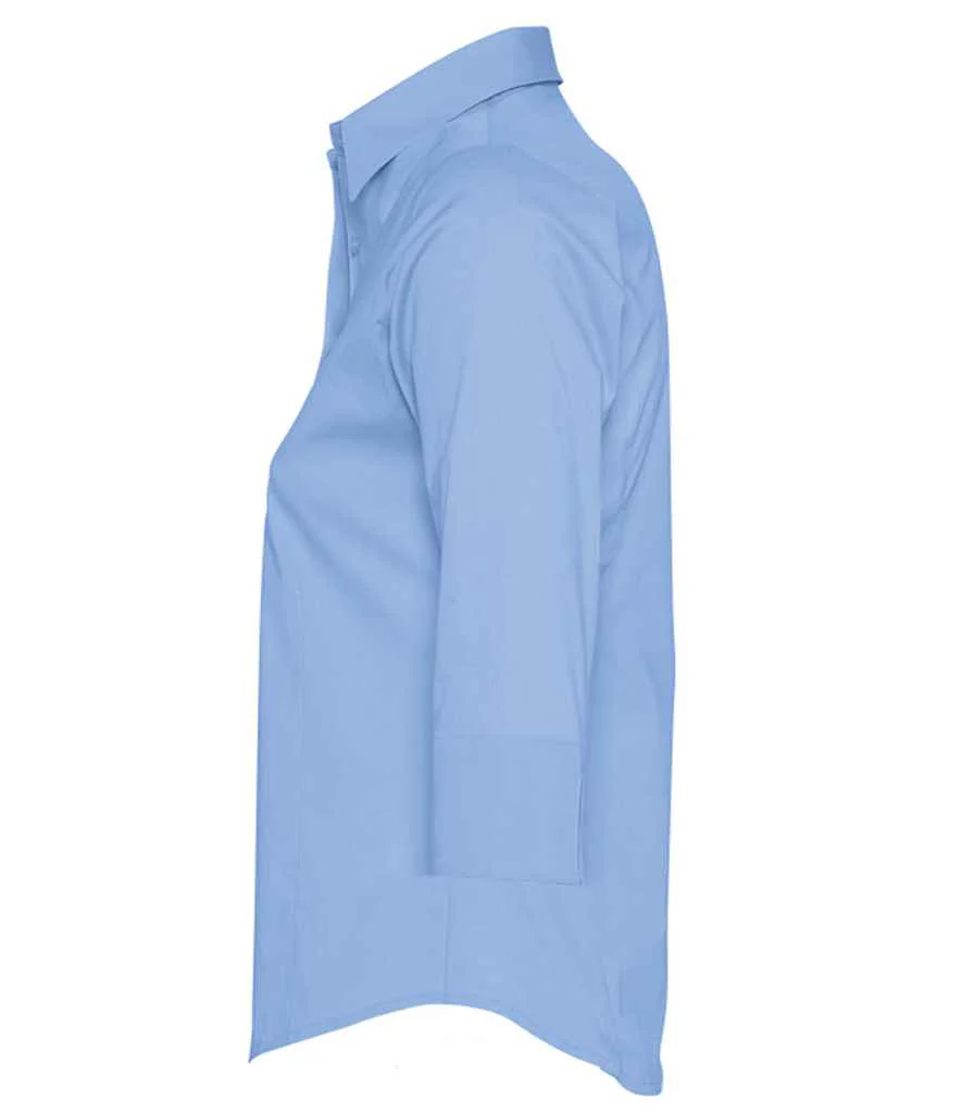 SOL'S Ladies Effect 3/4 Sleeve Fitted Shirt - Image 8