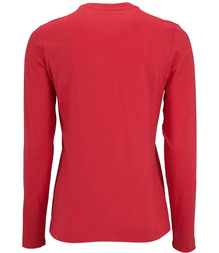 SOL'S Ladies Imperial Long Sleeve T-Shirt - Image 14