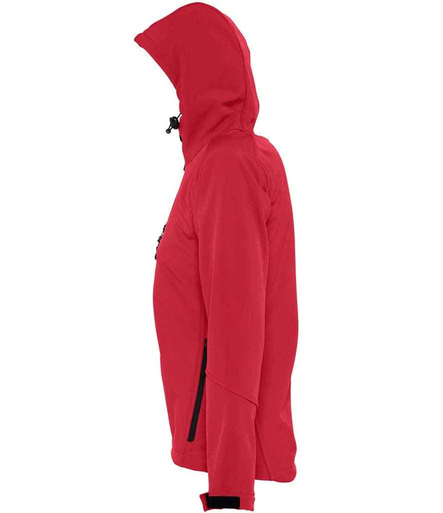 SOL'S Ladies Replay Hooded Soft Shell Jacket - Image 6