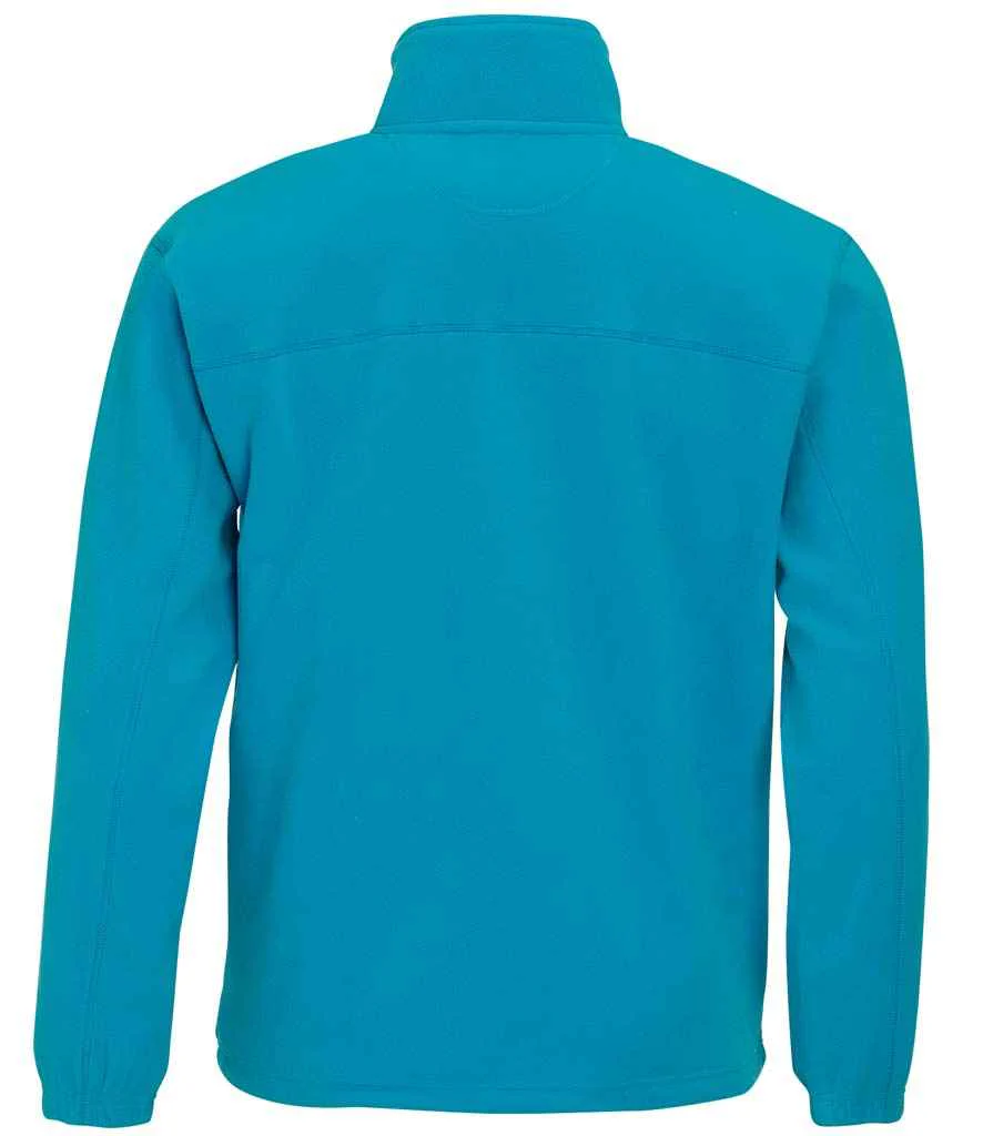 SOL'S North Fleece Jacket Aqua - Image 3