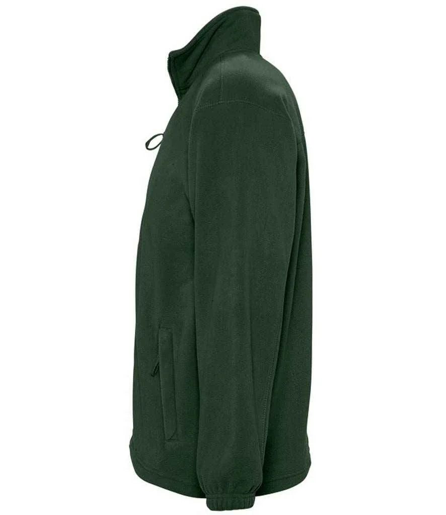 SOL'S North Fleece Jacket Green - Image 2