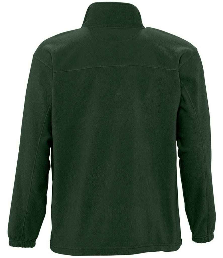 SOL'S North Fleece Jacket Green - Image 3