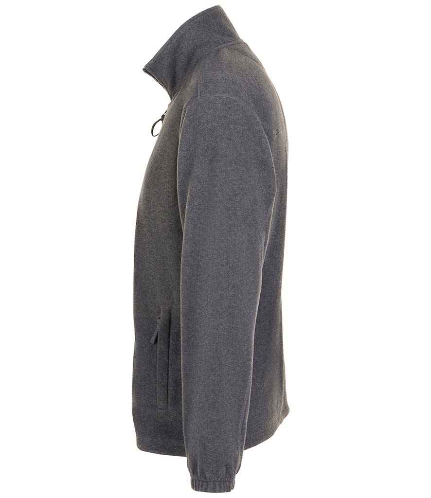 SOL'S North Fleece Jacket Grey Marl - Image 2