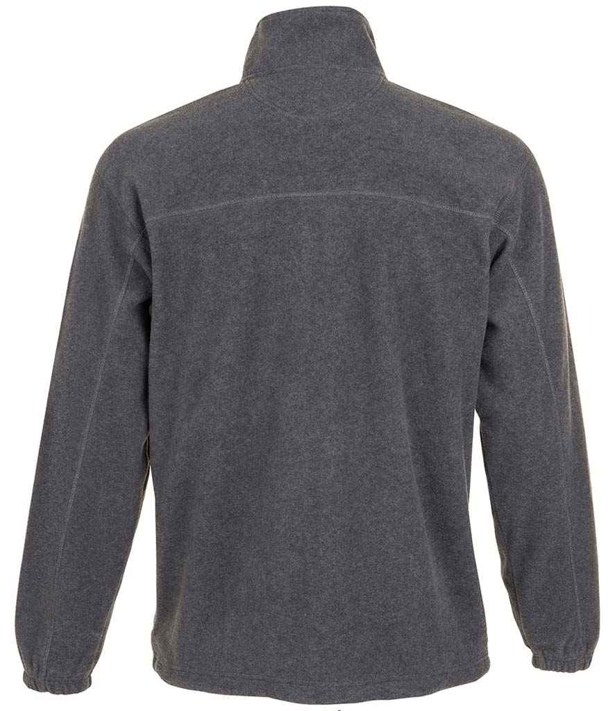 SOL'S North Fleece Jacket Grey Marl - Image 4