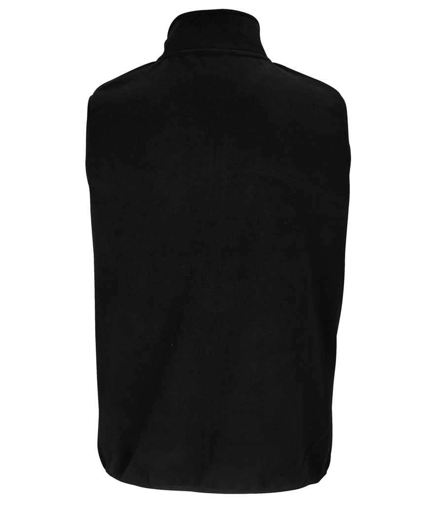 SOL'S Unisex Factor Recycled Micro Fleece Bodywarmer - Image 3
