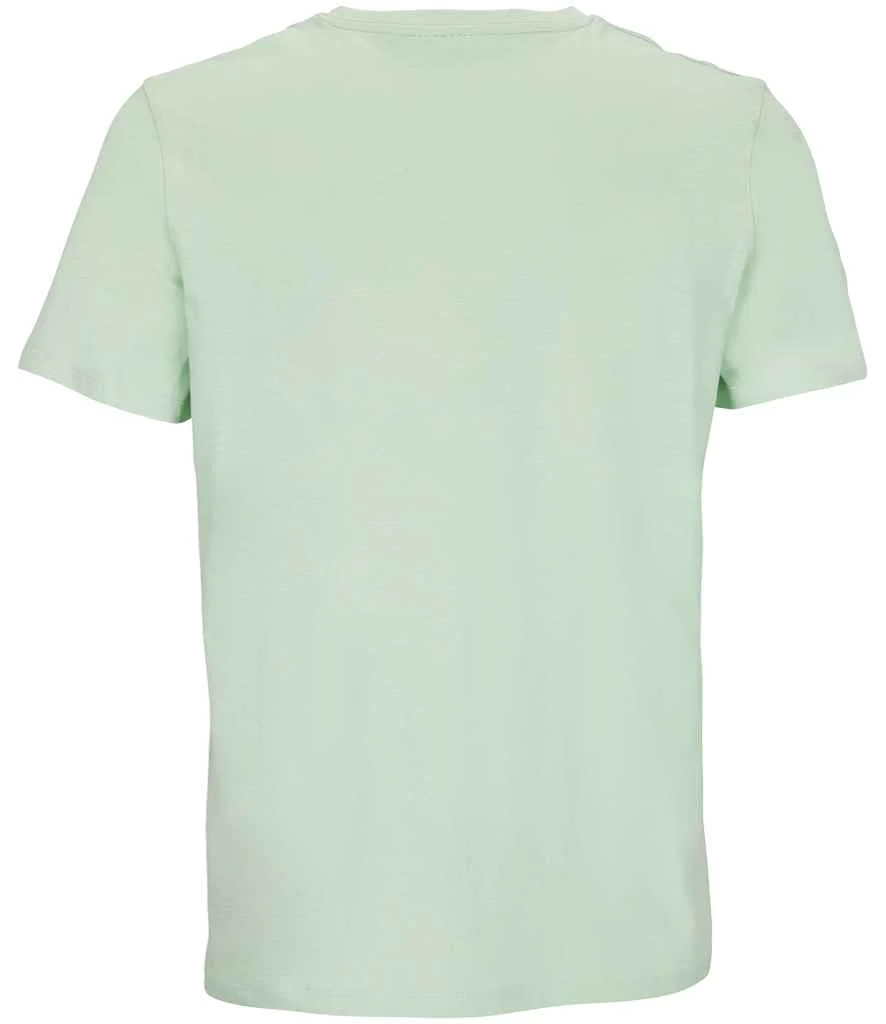 SOL'S Unisex Legend Organic T-Shirt Frozen Green - Image 3