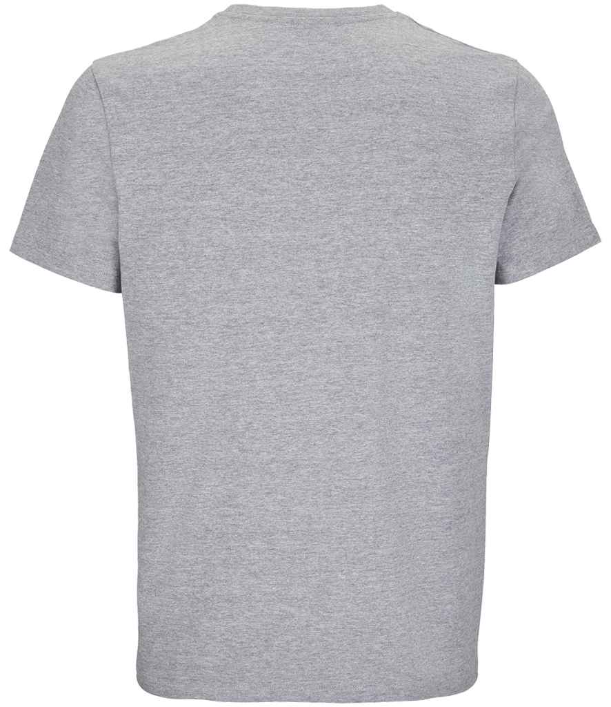 SOL'S Unisex Legend Organic T-Shirt Grey Marl - Image 3