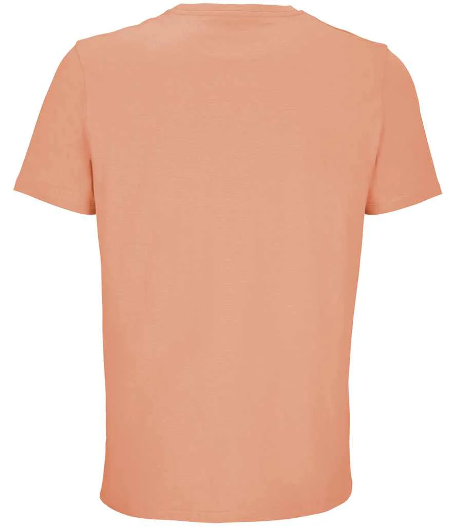 SOL'S Unisex Legend Organic T-Shirt Peach - Image 3