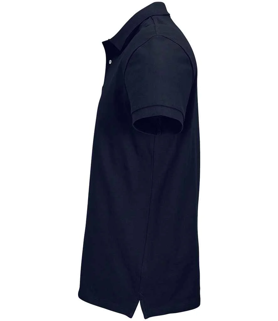 SOL'S Unisex Pacific Twin Piqué Polo Shirt French Navy - Image 2