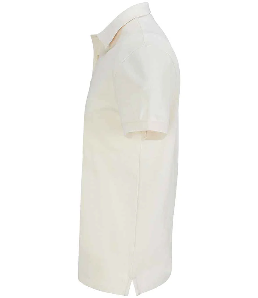 SOL'S Unisex Pacific Twin Piqué Polo Shirt Natural - Image 2