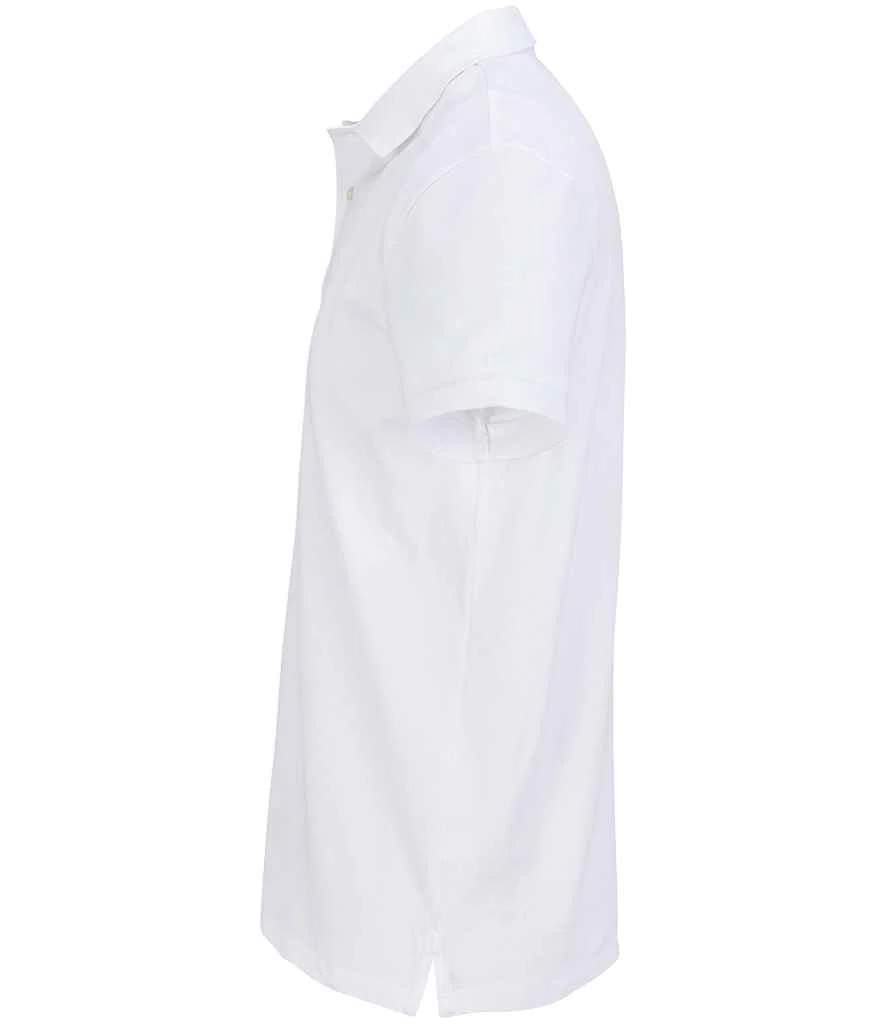 SOL'S Unisex Pacific Twin Piqué Polo Shirt White - Image 2