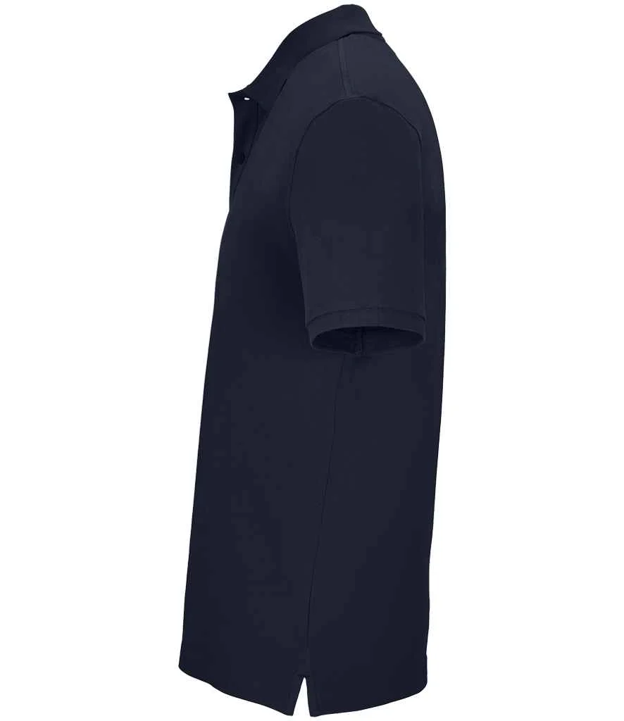 SOL'S Unisex Pegase Piqué Polo Shirt French Navy - Image 2