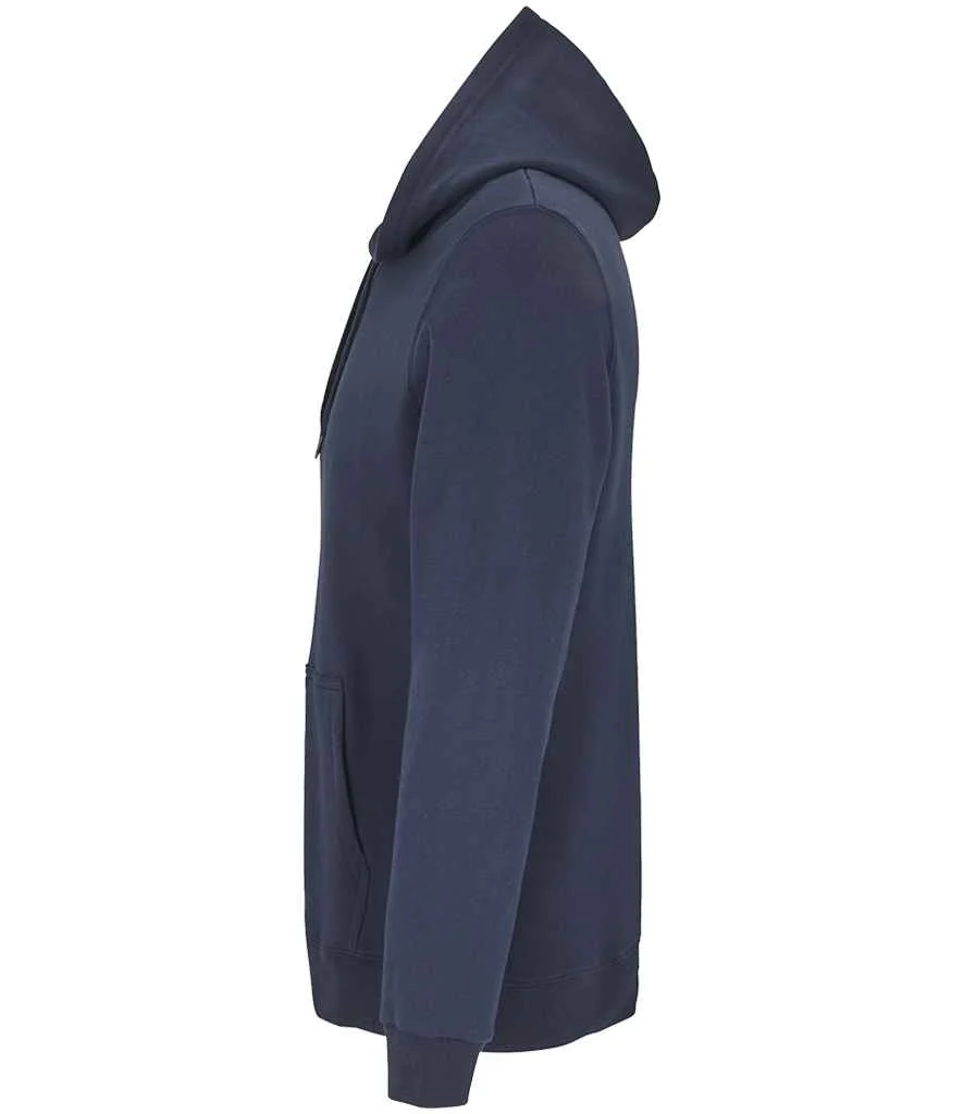 SOL'S Unisex Snake Hooded Sweatshirt Navy - Image 2