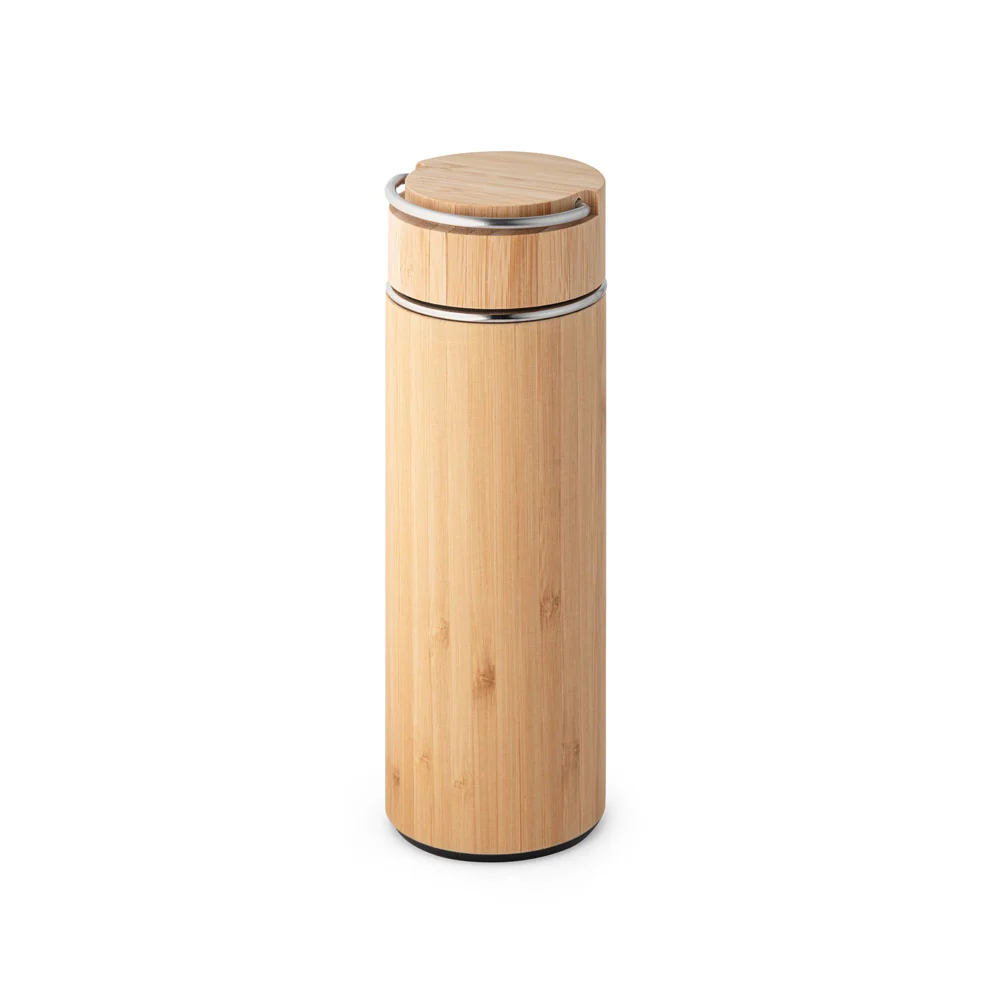 SOW. Bamboo and stainless steel thermos 440 mL - Image 3