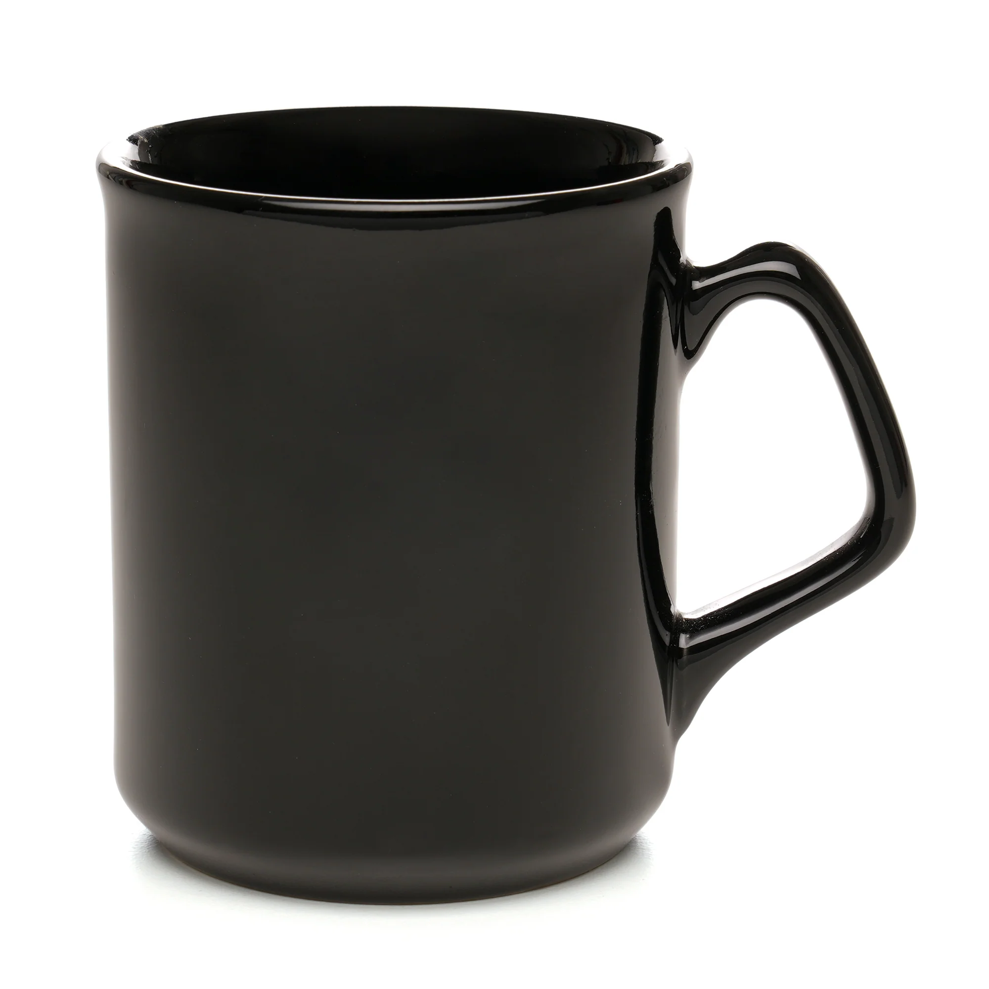 SPARTA Glazed Ceramic Mug Black - Image 2