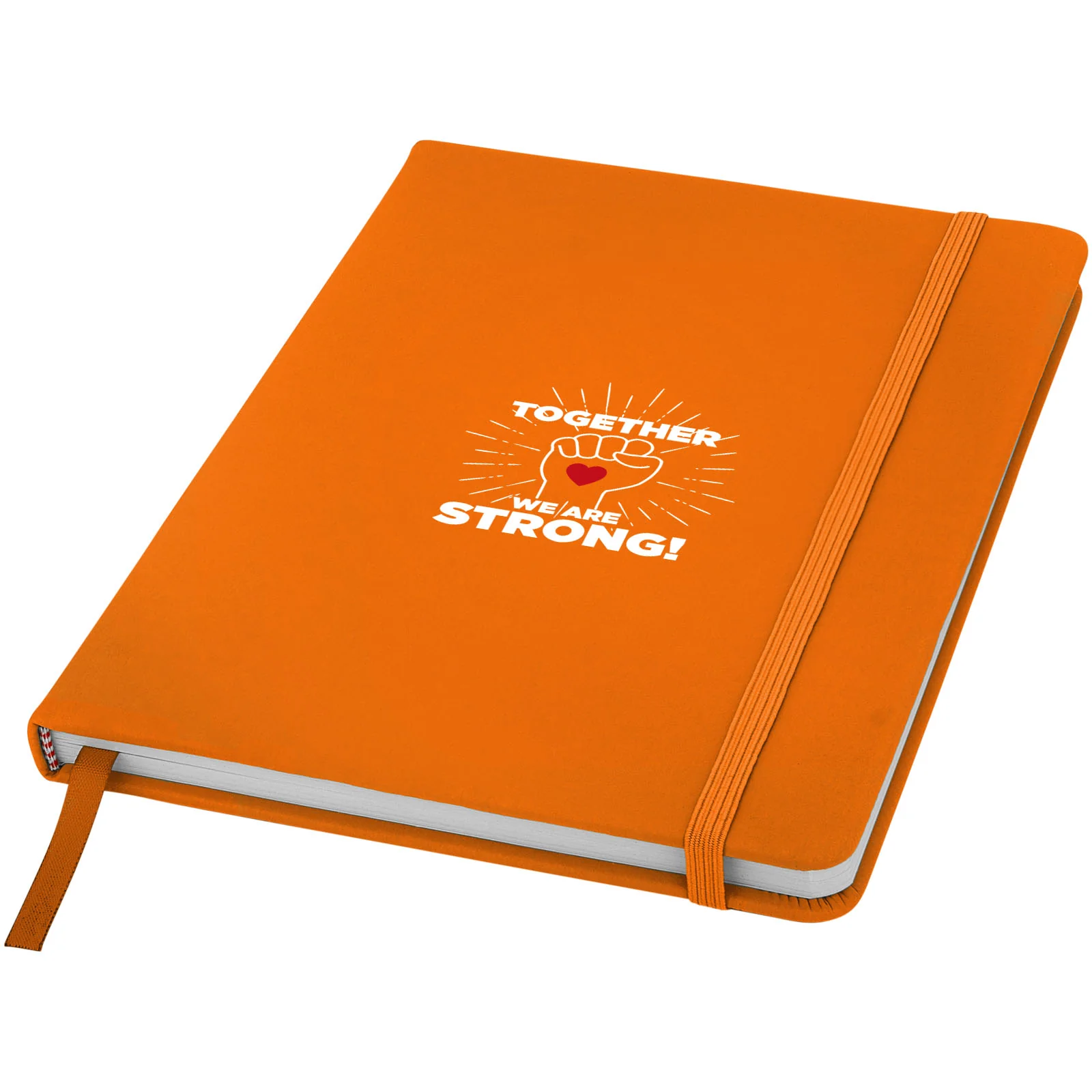 Spectrum A5 hard cover notebook Orange - Image 3