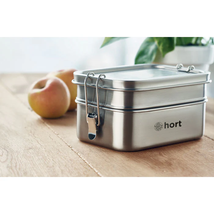 Stainless steel Double lunch box - Image 8