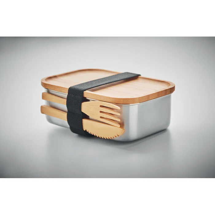 Stainless steel lunchbox 600ml - Image 5