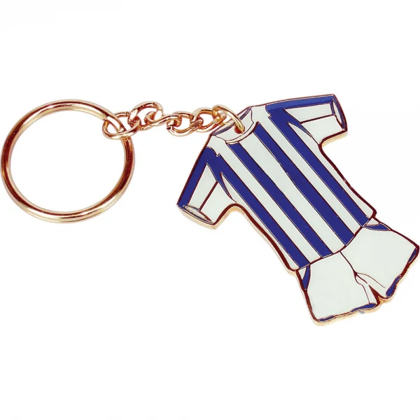 Stamped Hard Enamel Keyring (40mm) - Image 3