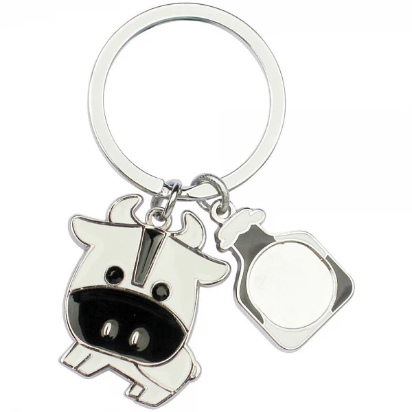 Stamped Hard Enamel Keyring (50mm) - Image 6