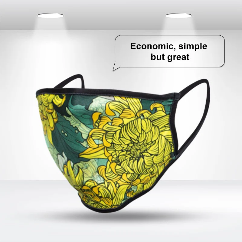 Standard Fabric Flat Face Mask - Image 14
