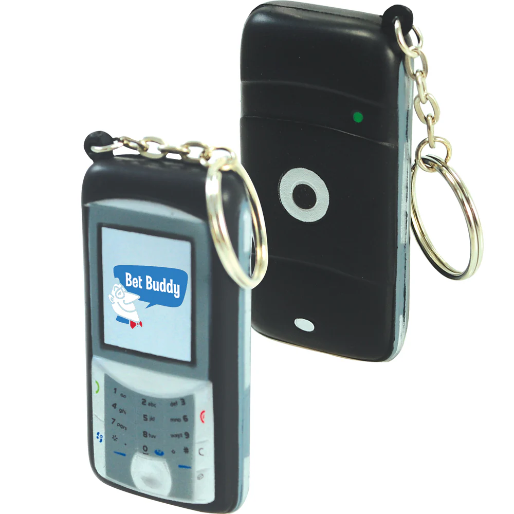 Stress Mobile Phone Keyring - Image 2