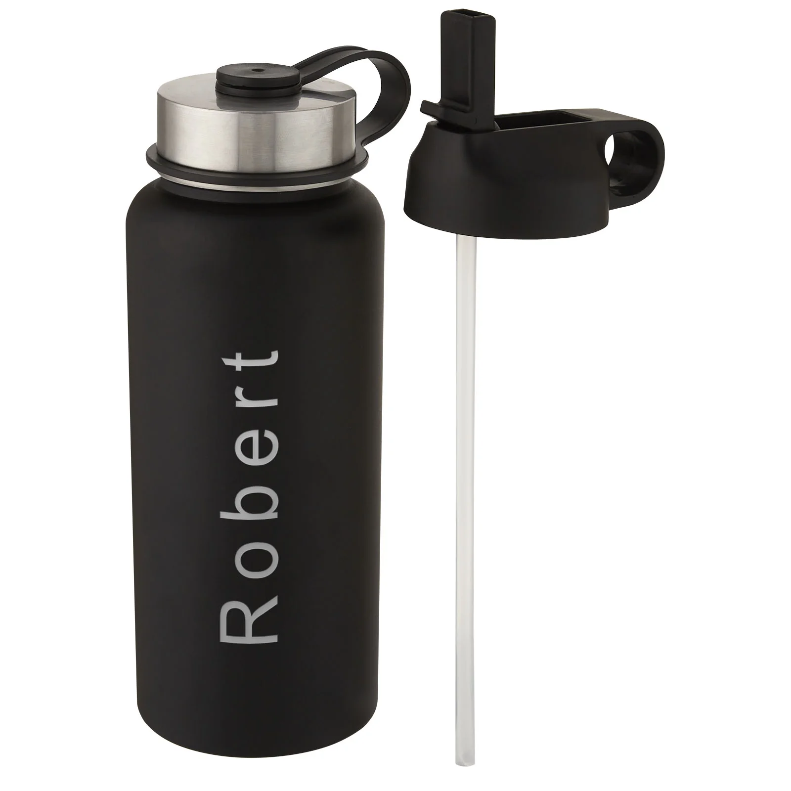 Supra 1 L copper vacuum insulated sport bottle with 2 lids - Image 7