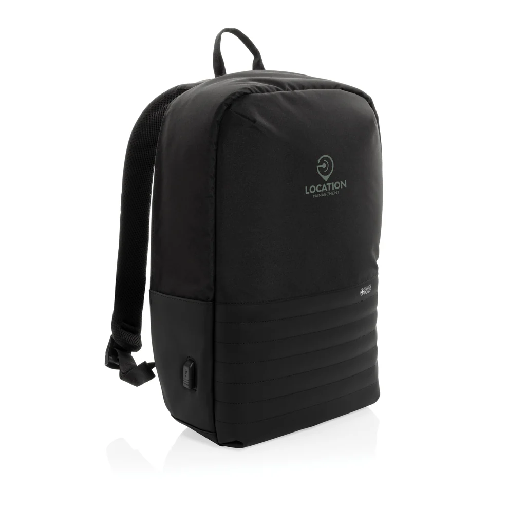 Swiss Peak AWARE™ RFID anti-theft 15'' laptop backpack - Image 2