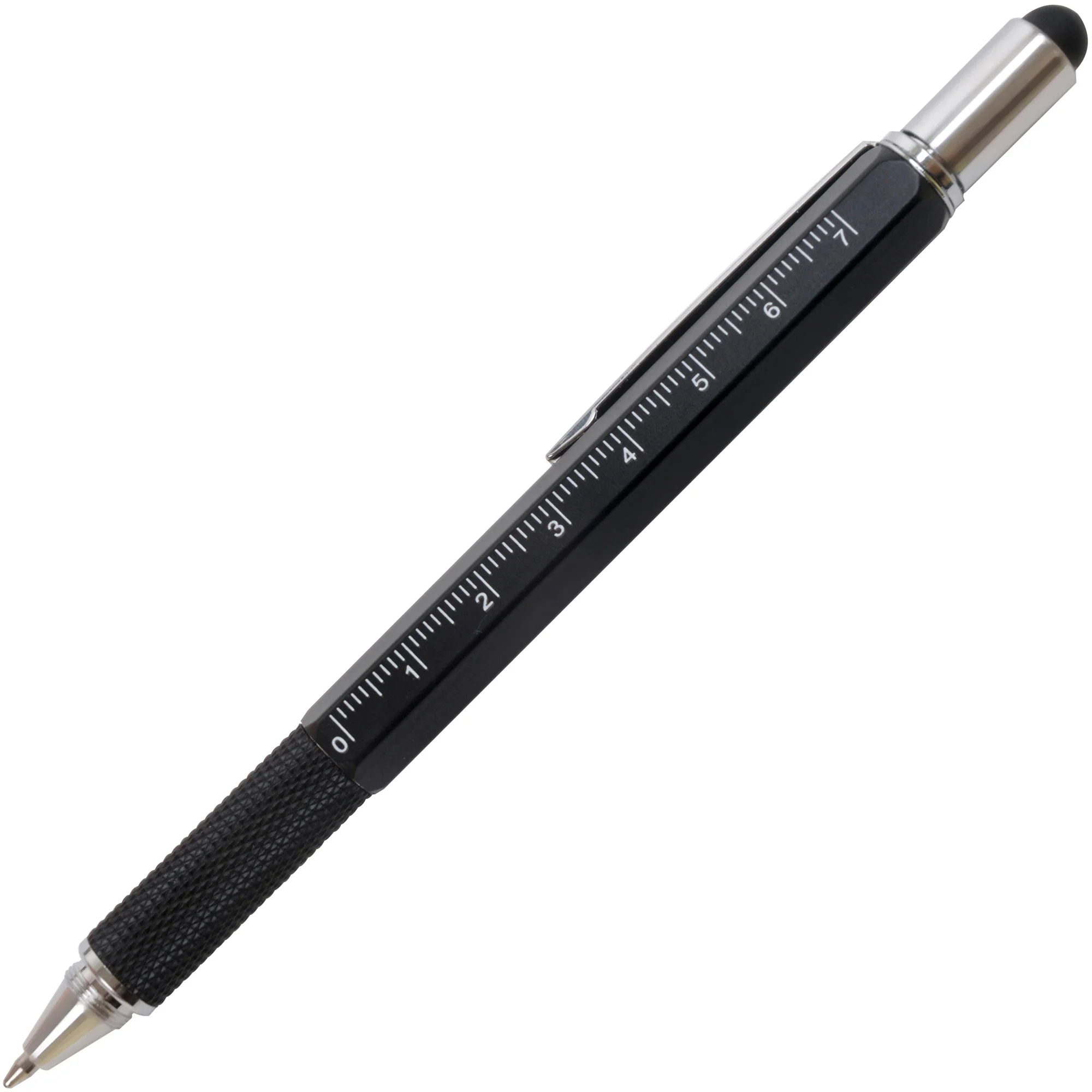 SYSTEMO6 in 1 MULTI FUNCTION metal ball pen with chrome trim - Image 12