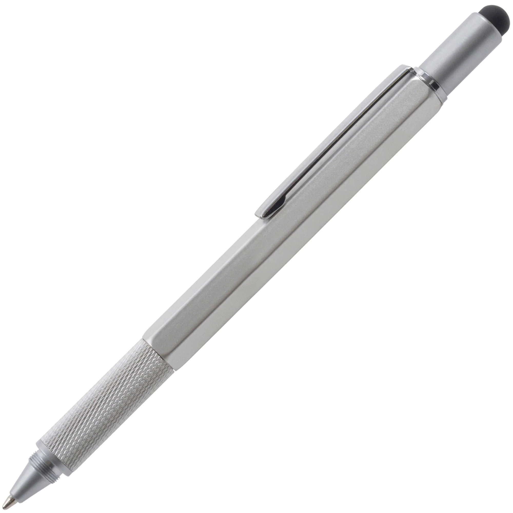 SYSTEMO6 in 1 MULTI FUNCTION metal ball pen with chrome trim - Image 13