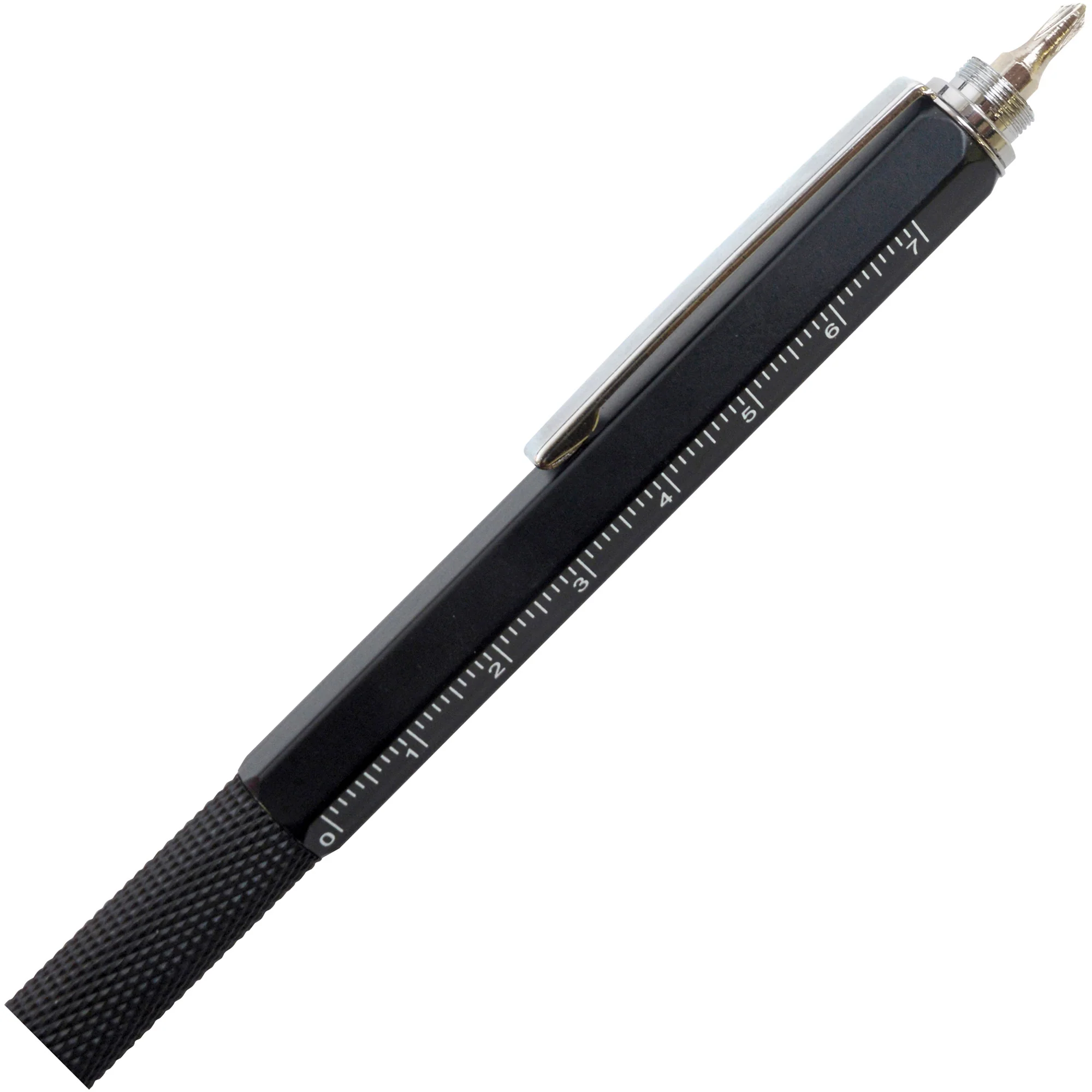 SYSTEMO6 in 1 MULTI FUNCTION metal ball pen with chrome trim - Image 3