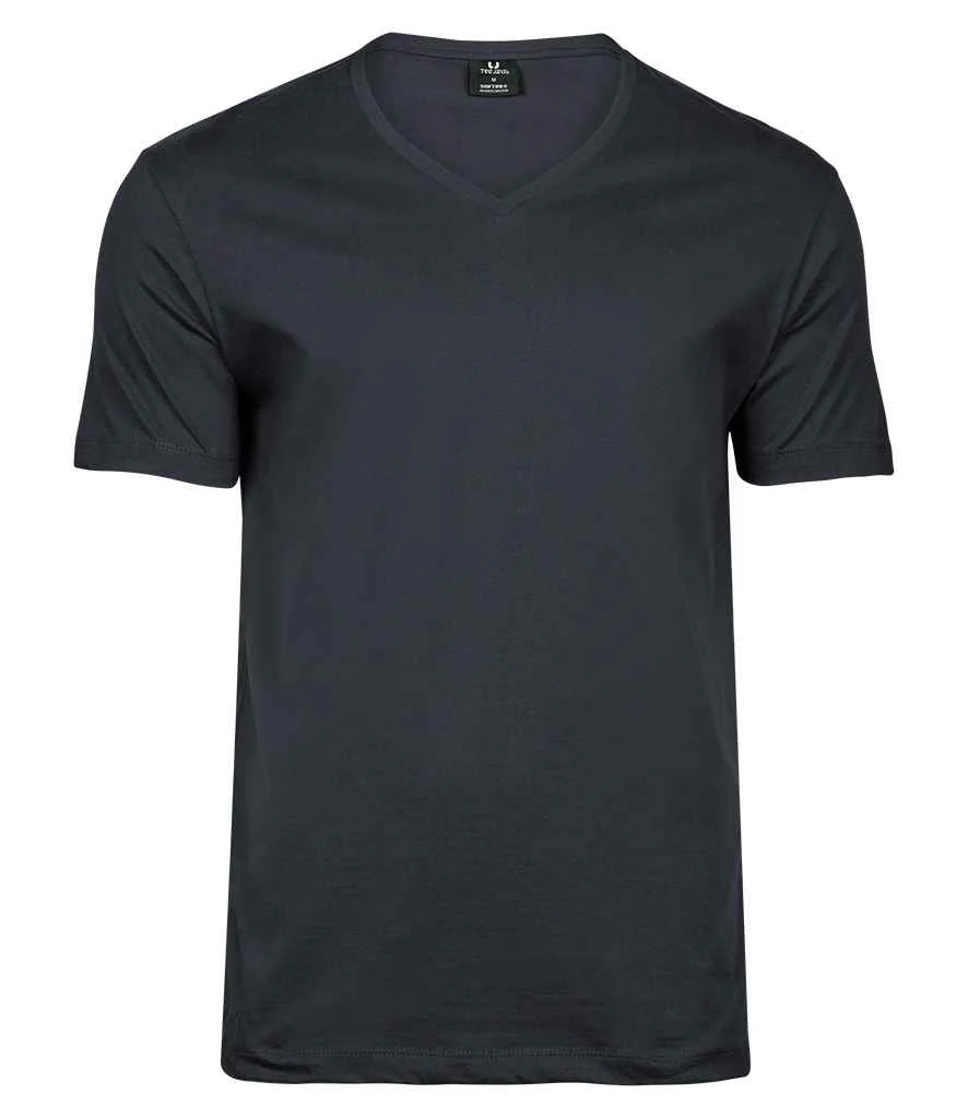 Tee Jays V Neck Sof T-Shirt - Image 3
