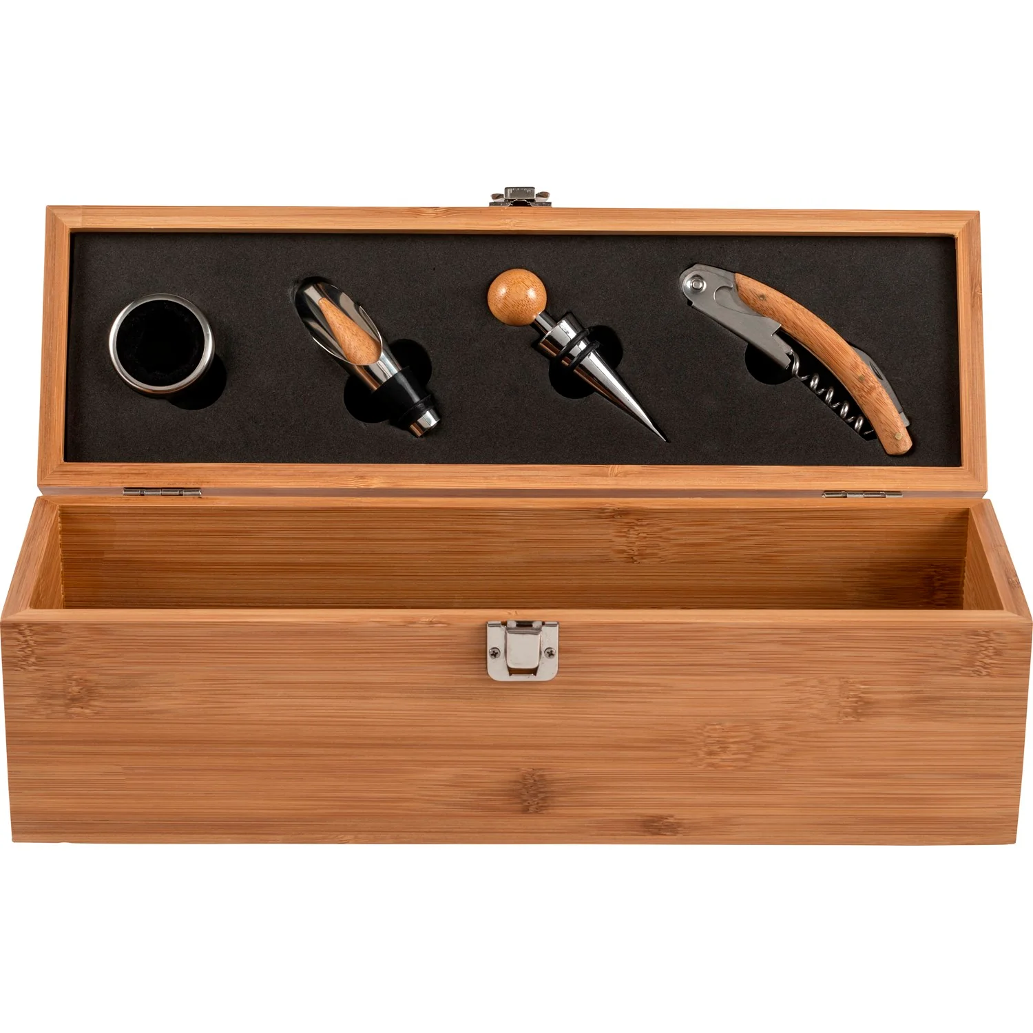 Tensing Bamboo wine giftset (4pc) - Image 4