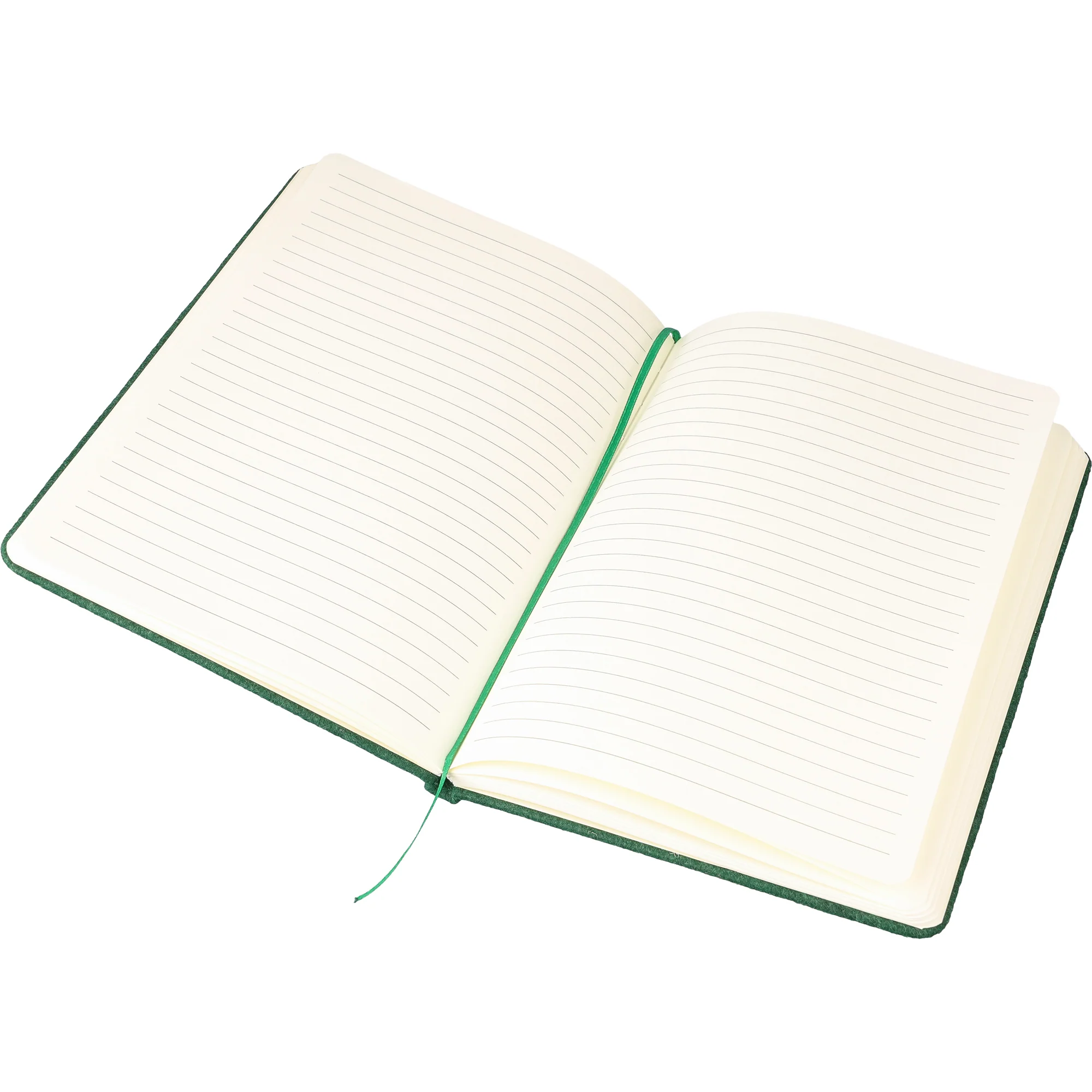 Dario Recycled Felt Notebook Black - Image 7