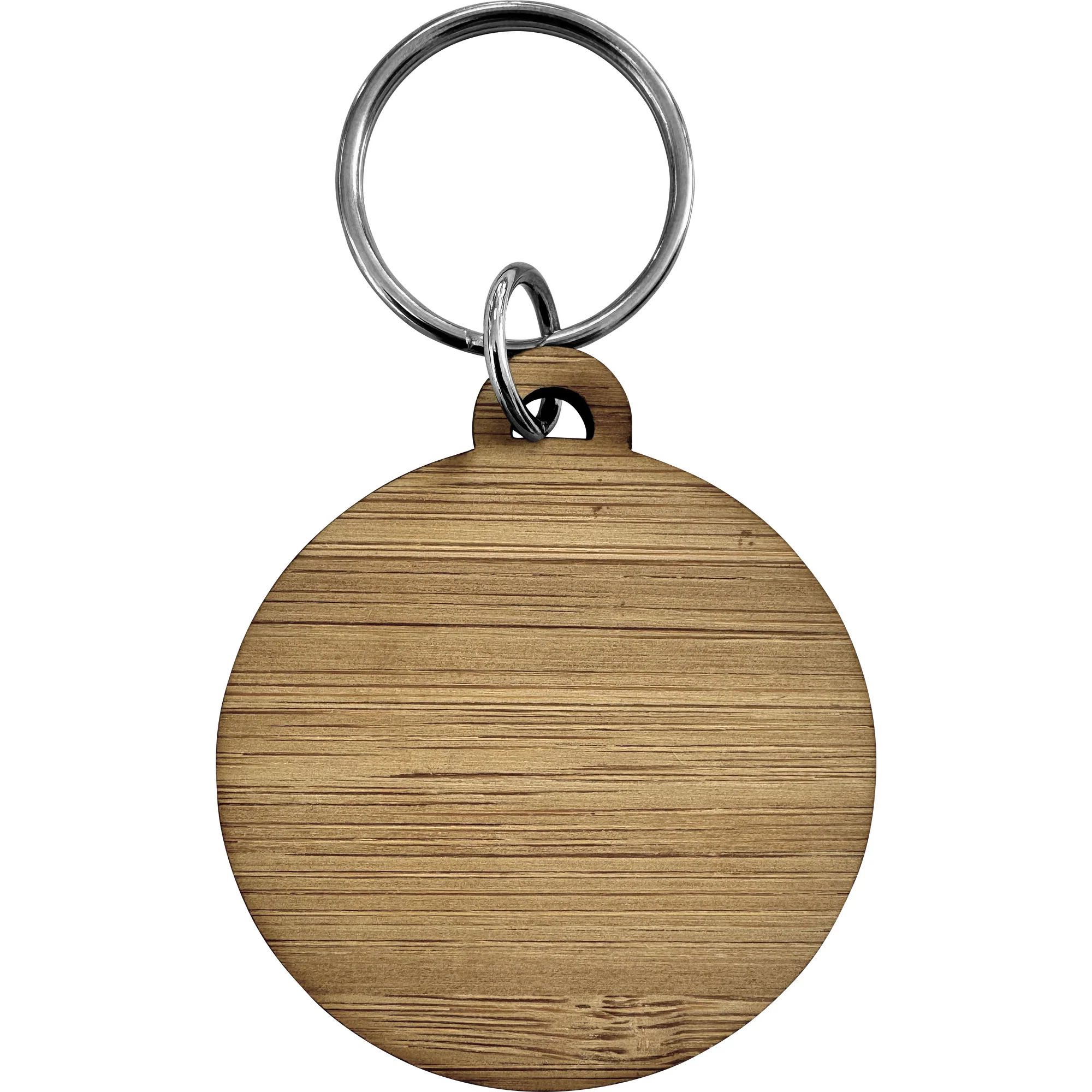 The Graina - Bamboo keyring (Round) - Image 2