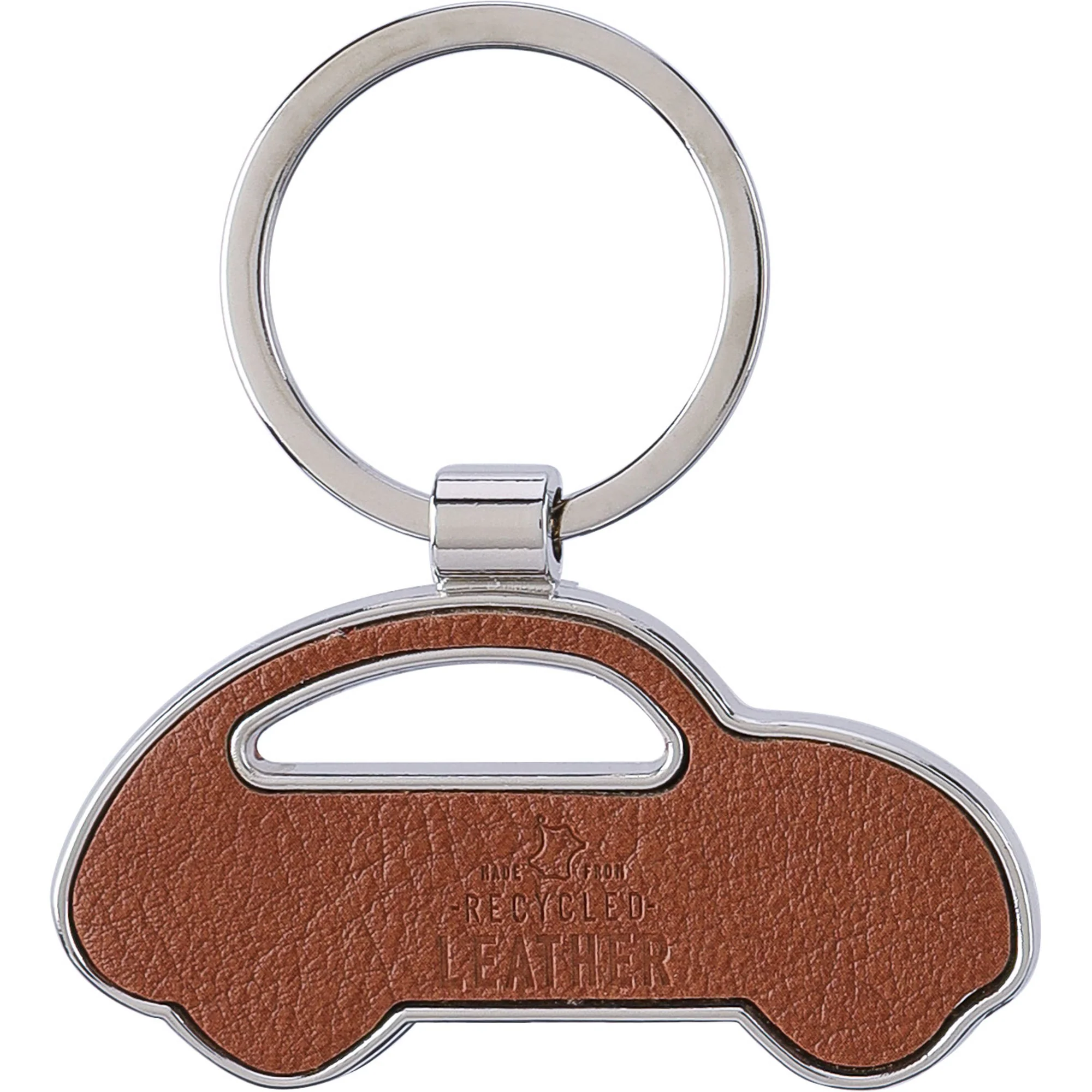 The Joan - Recycled leather car keyring - Image 3