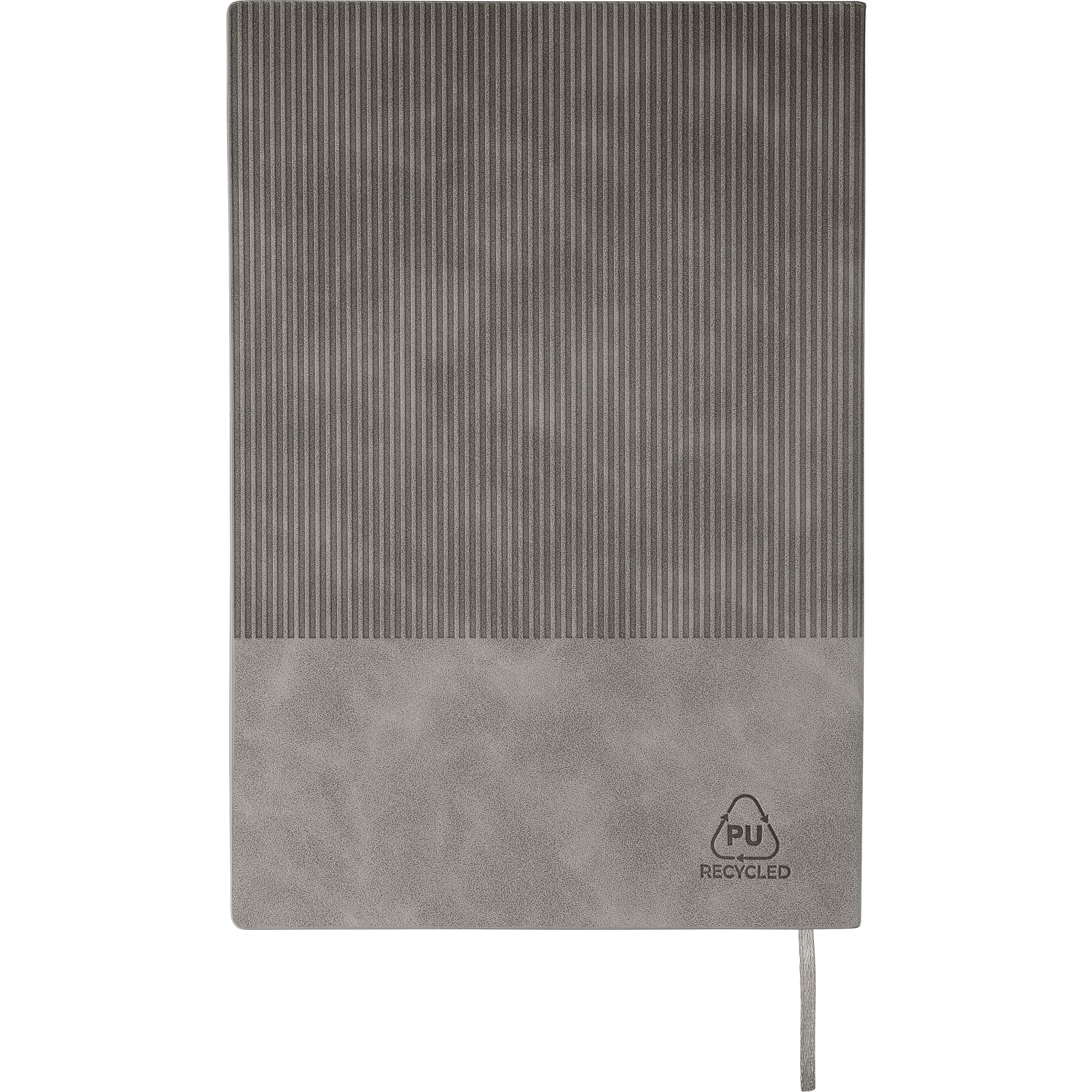 The Tarek Recycled PU notebook Gift Set Black - Image 4