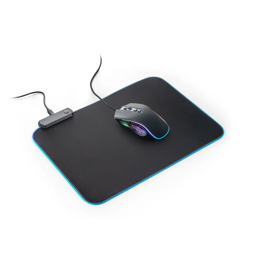 THORNE MOUSEPAD RGB. Mouse mat with rubber base - Image 4