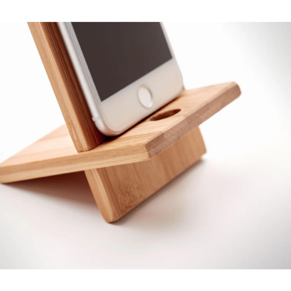Tidy Bamboo Phone Stand - Image 3