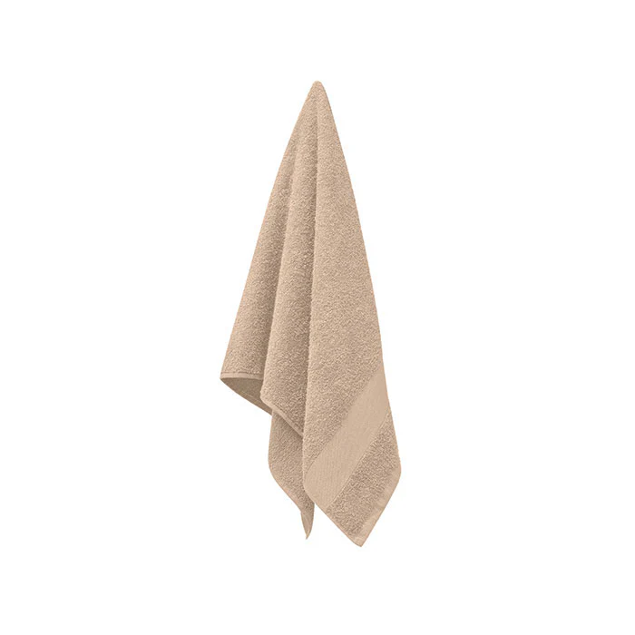 Towel organic cotton 100x50cm Ivory - Image 6