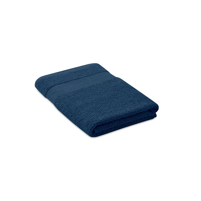 Towel organic cotton 140x70cm Blue - Image 4