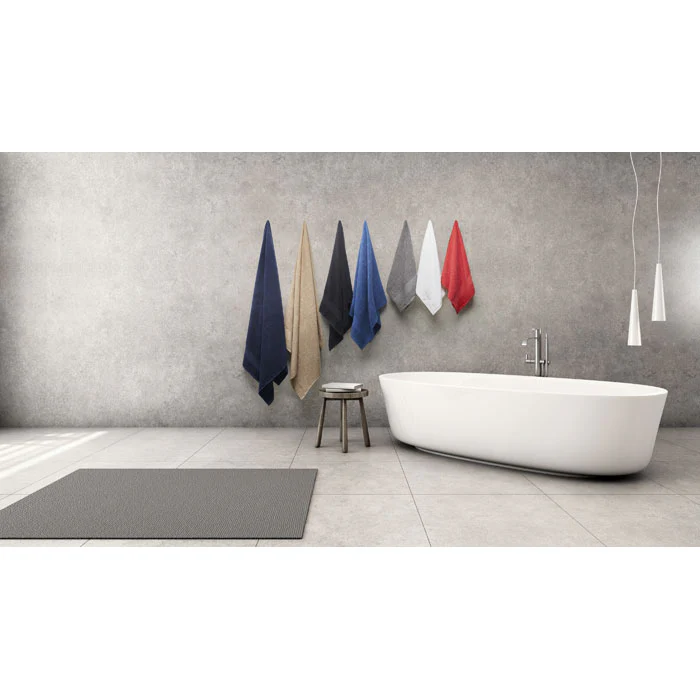 Towel organic cotton 180x100cm Ivory - Image 2