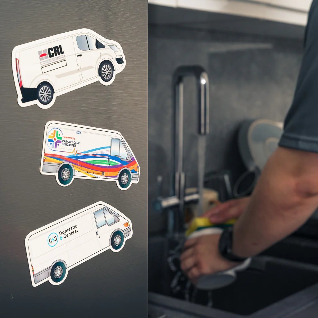 Transit Van Shaped Fridge Magnet - Image 3