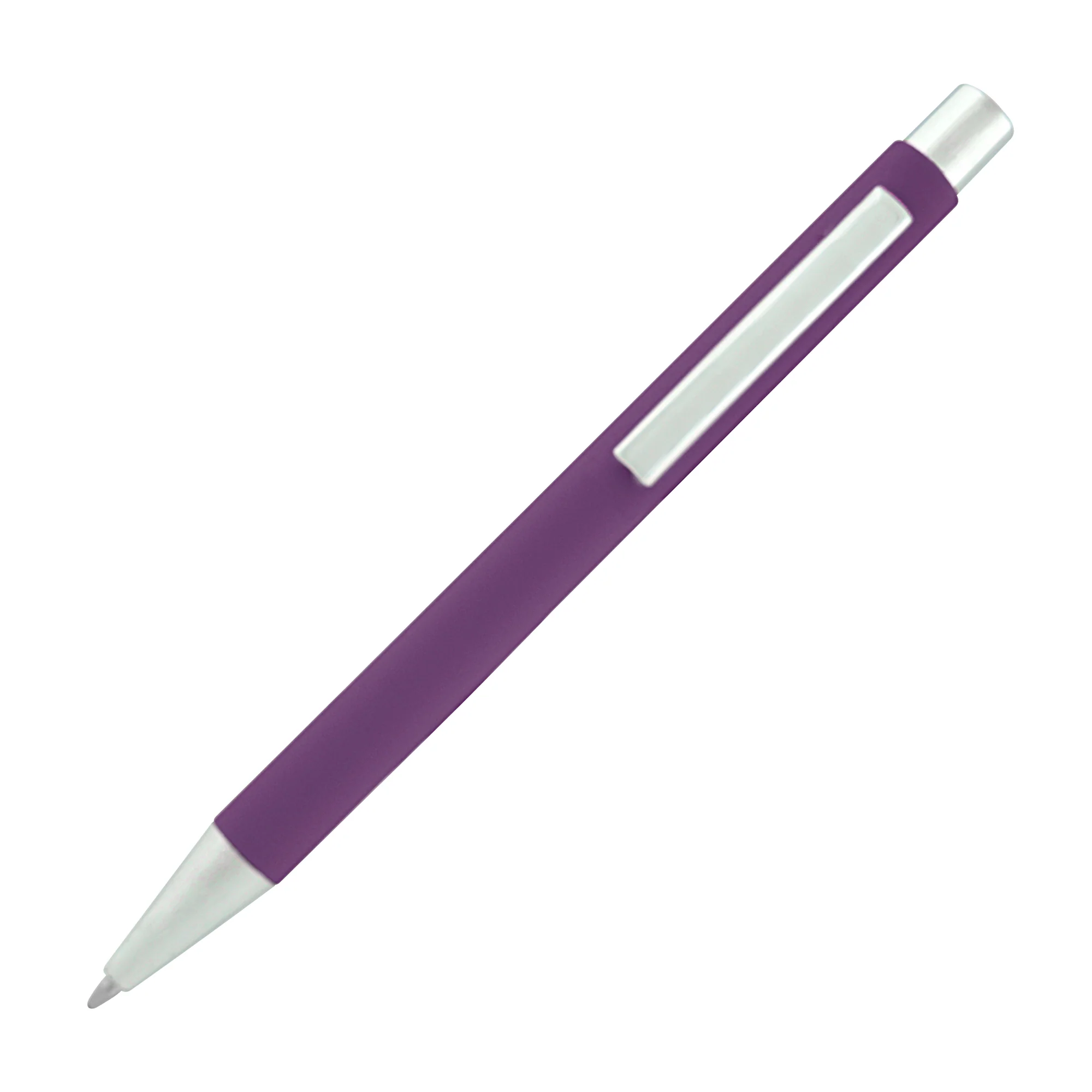 TRAVIS SOFT FEEL ball pen with chrome trim - Image 54