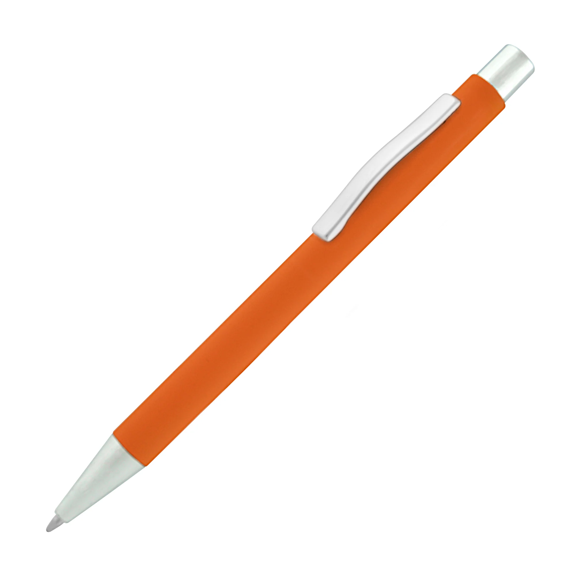 TRAVIS SOFT FEEL ball pen with chrome trim - Image 8