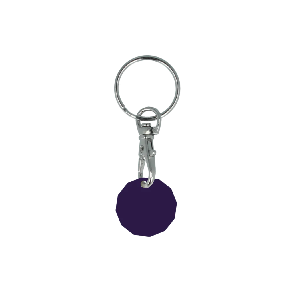 Trolley Coin Keyring (1GBP) - Image 4