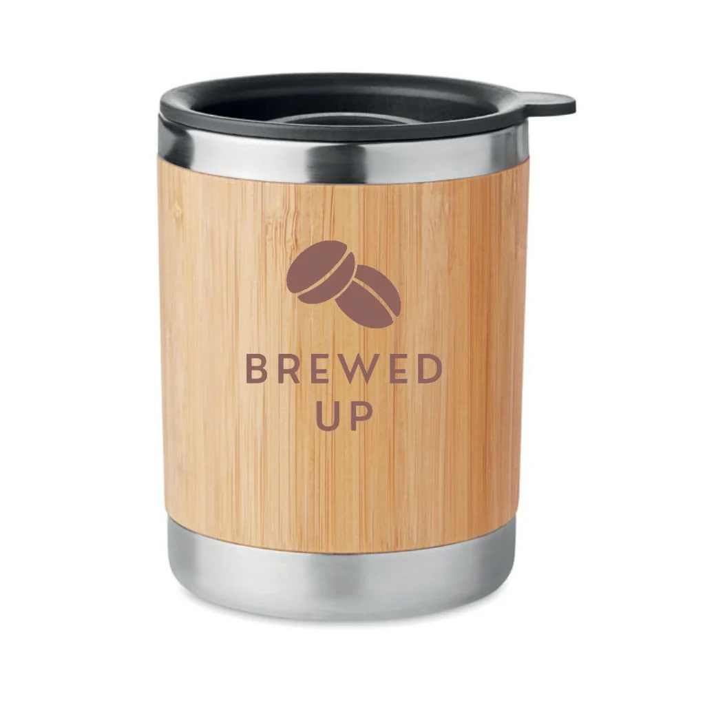 Tumbler in bamboo cover 250ml
