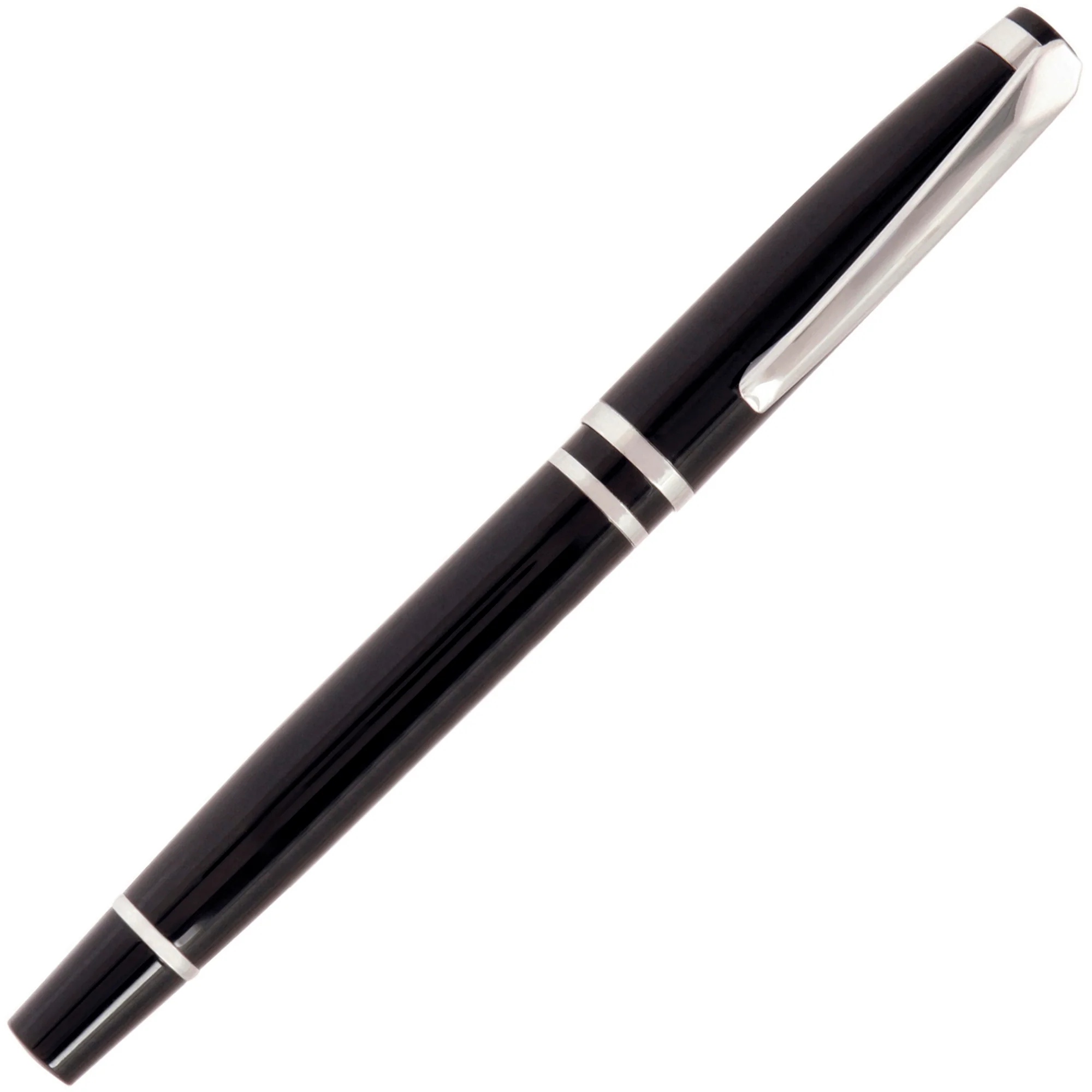 VALENTINO NOIR ball pen with Chrome undercoat - Image 2